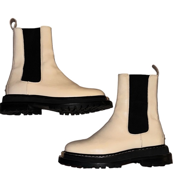 Sandro Chelsea style platform boots with screws - Picture 4 of 7